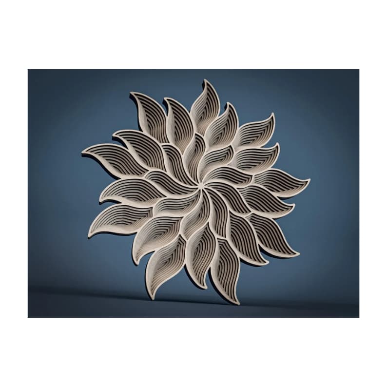 Floral Layered Mandala