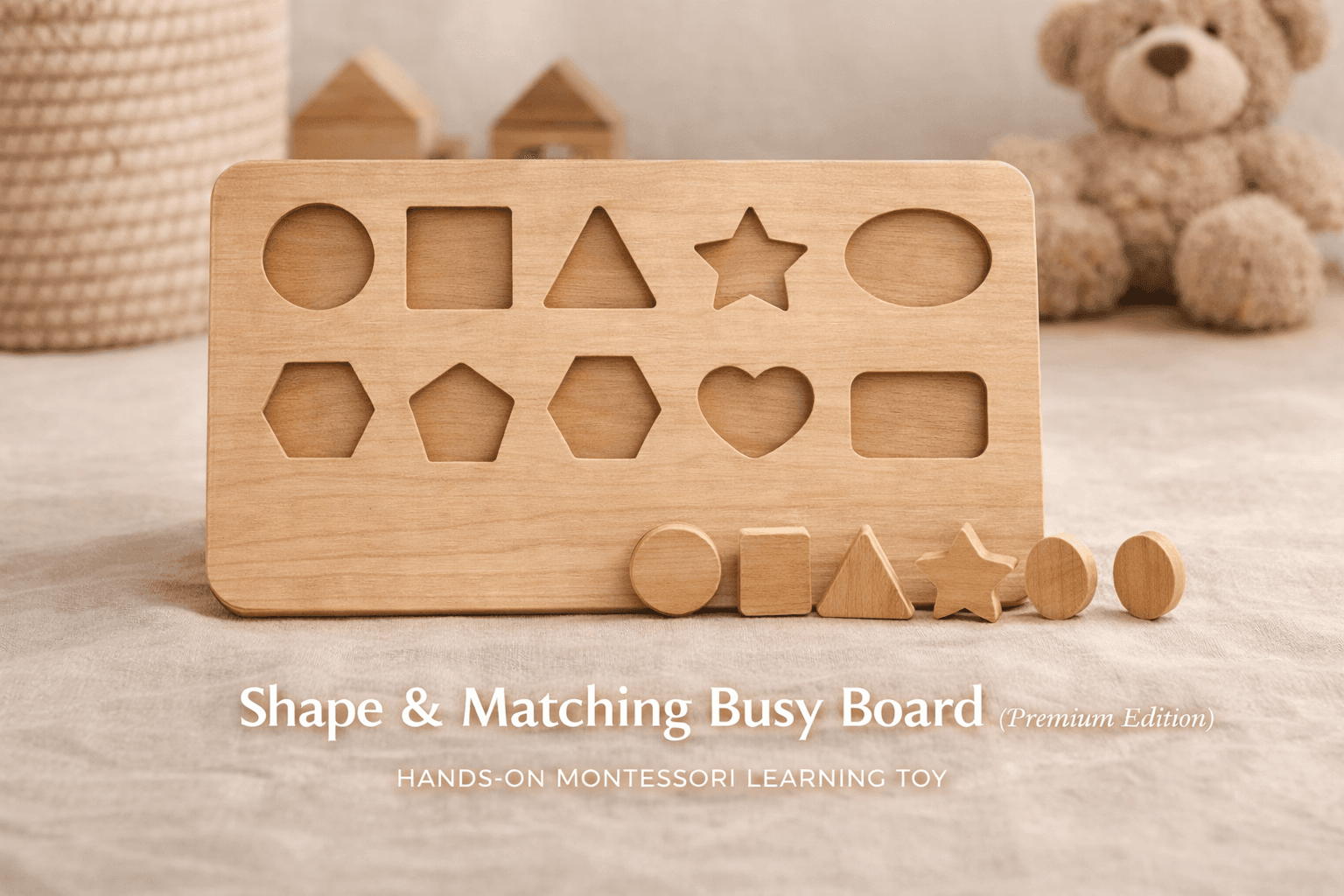 Shape & Matching Busy Board