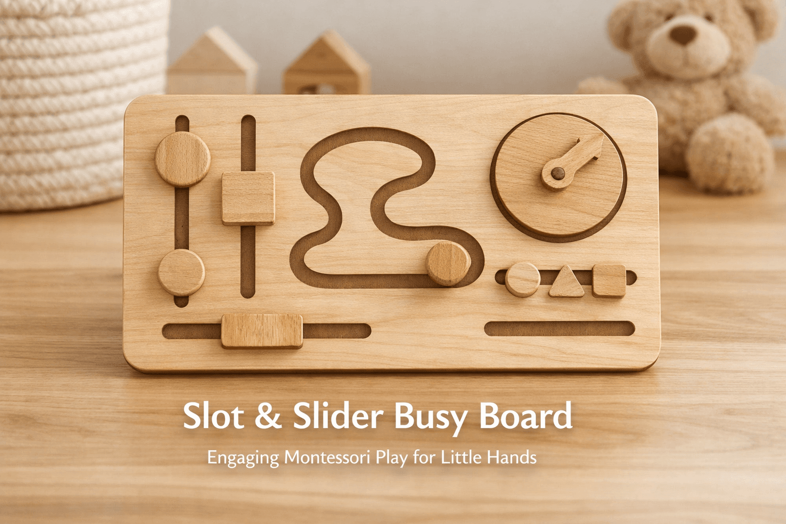 Slot & Slider Busy Board